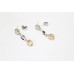 Handmade Earrings 925 Sterling Silver Golden Topaz Peridot Garnet Stone A530